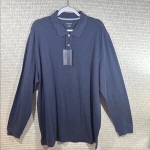 Roundtree & Yorke Dark Blue Men's Polo Shirt - NWT
